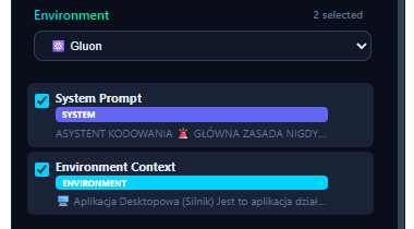 Environment Selector